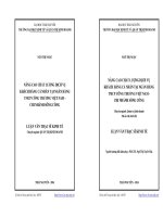 Nâng cao chất lượng dịch vụ khách hàng cá nhân tại Ngân hàng TMCP Công thương Việt Nam chi nhánh Sông Công