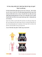 Eo thon, dáng chuẩn nhờ 2 phút thực hiện bài tập của người Nhật