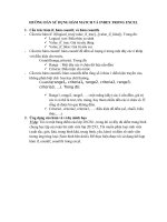 HƯỚNG dẫn sử DỤNG hàm if,countif,countifs