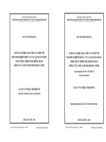 Nâng cao hiệu quả cho vay đối với doanh nghiệp nhỏ và vừa tại ngân hàng TMCP phát triển nhà đồng bằng sông cửu long chi nhánh Bắc Ninh