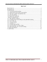 Báo cáo Giám sát môi trường Phòng khám Đa khoa Thành An