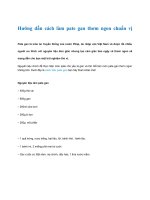 Hướng dẫn cách làm pate gan thơm ngon chuẩn vị