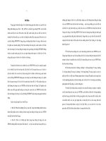 Nâng cao chất lượng tín dụng của các ngân hàng TM trên địa bàn tỉnh An Giang