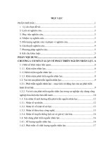 Báo cáo thực tập tốt nghiệp quản trị nhân lực: Giải pháp nhằm nâng cao sự phát triển nguồn nhân lực của huyện tĩnh gia thanh hóa