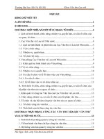 Báo cáo thực tập tốt nghiệp văn thư lưu trữ tại Cục văn thư và lưu trữ nhà nước