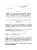 Thông tư 94/2016/TT-BTC về chế độ thu, nộp, quản lý sử dụng tài nguyên nước, xả nước thải vào nguồn nước