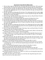 Các bài toán về số trung bình cộng