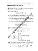 Phương pháp chi tiết giải một số hệ phương trình không mẫu mực