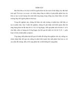 luận văn tốt nghiệp ngành môi trường : Đánh giá hiệu quả phân compost từ rác hữu cơ có bổ sung trùn quế (perionyx excavatus) trên cây mồng tơi