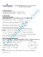 xac dinh thoi diem so lan vat di qua li do x0 van toc vat dat gia tri v0