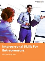 Interpersonal Skills for Entrepreneurs