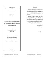 thuế về quản lý thuế đối với doanh nghiệp nhỏ và vừa trên địa bàn thành phố Thái Nguyên