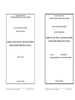 NGHIÊN CỨU ĐẶC TÍNH CỦA TRỄ TRUYỀN THÔNG TRONG HỆ ĐIỀU KHIỂN PHÂN TÁN (DCS)