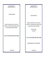 NGHIÊN CỨU ĐẶC ĐIỂM CẤU TRÚC CÁC TRẠNG THÁI THẢM THỰC VẬT THỨ SINH PHỤC HỒI TỰ NHIÊN TẠI TRẠM ĐA DẠNG SINH HỌC MÊ LINH TỈNH VĨNH PHÚC