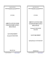 Nghiên cứu các yếu tố cấu thành văn hóa doanh nghiệp tại Công ty Điện lực Bắc Kạn