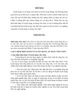 BTN hành chính :Phân tích các quy định hiện hành về tuyển dụng, sử dụng viên chức và chỉ rõ những điểm tiến bộ của pháp luật hiện hành trong việc đảm bảo quyền tự chủ của đơn vị sự nghiệp, công lập về tuyển dụng, sử dụng viên chức