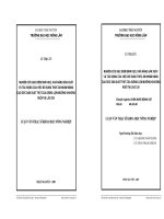 NGHIÊN CỨU ĐẶC ĐIỂM SINH HỌC, KHẢ NĂNG SẢN XUẤT VÀ TÁC ĐỘNG CỦA VIỆC BỔ SUNG THỨC ĂN NHẰM NÂNG CAO SỨC SẢN XUẤT THỊT CỦA GIỐNG LỢN MƯỜNG KHƯƠNG NUÔI TẠI LÀO CAI