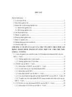 LUẬN VĂN THẠC SĨ “Một số biện pháp tổ chức TCVĐ nhằm hình thành KNHT cho trẻ MG 4 – 5 tuổi”