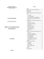 Nghiên cứu cán cân thương mại trong sự nghiệp công nghiệp hóa, hiện đại hóa ở Việt Nam