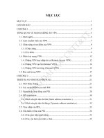 Xây dựng VPN trên PIXASA cho công ty TNHH âu lạc 