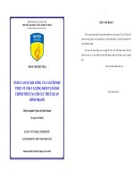 Nâng cao sự hài lòng của người nộp thuế về chất lượng dịch vụ hành chính thuế tại chi cục thuế quận Bình Thạnh