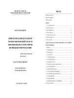 NGHIÊN CỨU CHẤT LƯỢNG DỊCH VỤ CUNG CẤP  CHO KHÁCH HÀNG DOANH NGHIỆP CỦA CÁC CHI NHÁNH NGÂN HÀNG ĐẦU TƯ VÀ PHÁT TRIỂN VIỆT NAM TRÊN ĐỊA BÀN THÀNH PHỐ HỒ CHÍ MINH