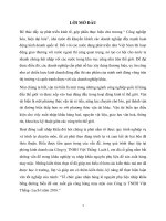 Tổ chức giao nhận hàng lẻ nguyên phụ liệu nhập khẩu bằng đường biển để sản xuất gia công hàng may mặc của Công ty TNHH Việt Thắng Luch I năm 2016