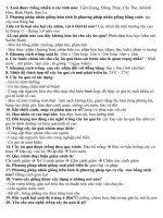 ĐỀ CƯƠNG CÔNG NGHỆ LỚP 9