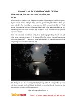 Văn mẫu lớp 6: Cảm nghĩ về bài thơ “Cảnh khuya” của Hồ Chí Minh