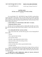 Hướng dẫn thể lệ văn bản của Đoàn TNCS Hồ Chí Minh