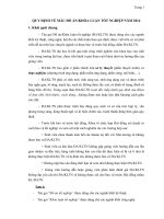 QUY ĐỊNH VỀ MẪU ĐỒ ÁN/KHÓA LUẬN TỐT NGHIỆP NĂM 2014