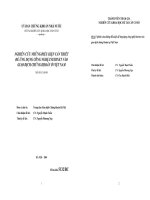 NGHIÊN CỨU NHỮNG ĐIỀU KIỆN CẦN THIẾT ĐỂ ỨNG DỤNG CÔNG NGHỆ INTERNET VÀO GIAO DỊCH CHỨNG KHOÁN Ở VIỆT NAM