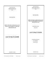 NGHIÊN CỨU NHÂN GIỐNG CÁC DÕNG BẠCH ĐÀN LAI UE35 VÀ UE56 GIỮA EUCALYPTUS UROPHYLLA VÀ E. EXSERTA BẰNG PHƢƠNG PHÁP NUÔI CẤY MÔ