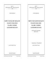 NGHIÊN CỨU KẾT QUẢ ĐIỀU TRỊ NGOẠI TRÚ TĂNG HUYẾT ÁP BĂNG THUỐC ENALAPRIL VÀ NIFEDIINE TẠI THÀNH PHỐ THÁI NGUYÊN