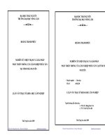 NGHIÊN CỨU HIỆN TRẠNG VÀ GIẢI PHÁP PHÁT TRIỂN TRỒNG CÂY LÂM NGHIỆP PHÂN TÁN TẠI TỈNH THÁI NGUYÊN