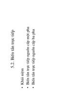 5.2 BIẾN TẦN TRỰC TIẾP