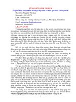 skkn một số biện pháp nhằm đánh giá học sinh có hiệu quả theo thông tư 30 