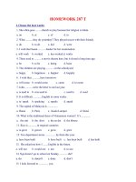 Ngữ pháp nâng cao lớp 8