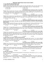 PHUONG PHAP BAO TOAN ELECTRON DAY THEM LOP 10