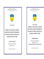 Nghiên cứu hài lòng của khách hàng hưởng lương hưu trí (BHXH) sử dụng dịch vụ chi trả lương hưu qua bưu điện tại tỉnh Tây Ninh