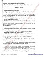Bộ đề thi môn văn phương pháp tự luận phần 6