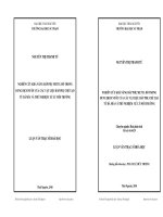 NGHIÊN CỨU KHẢ NĂNG HẤP PHỤ METYL ĐỎ TRONG DUNG DỊCH NƯỚC CỦA CÁC VẬT LIỆU HẤP PHỤ CHẾ TẠO TỪ BÃ MÍA VÀ THỬ NGHIỆM XỬ LÝ MÔI TRƯỜNG