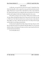 KHÓA LUẬN TỐT NGHIỆP  ĐỀ TÀI:  QUY TRÌNH GIAO NHẬN HÀNG NHẬP KHẨU  BẰNG ĐƯỜNG HÀNG KHÔNG CỦA CÔNG TY  TNHH VẬN TẢI VIỆT NHẬT