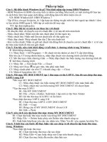 Ôn thi Nghề phổ thông lớp 11