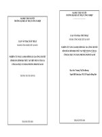 NGHIÊN CỨU NÂNG CAO ĐỘ CHÍNH XÁC GIA CÔNG CHI TIẾ HÌNH DÁNG HÌNH HỌC PHỨC TẠP TRÊN TRUNG TÂM GIA CÔNG BA TRỤC CNC BẰNG PHƢƠNG PHÁP BÙ SAI SỐ