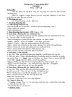 GIÁO ÁN 4 TUẦN 31 CHUẨN KIẾN THỨC KỸ NĂNG