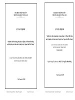 Nghiên cứu khả năng ghép cải tạo giống vải Thanh Hà bằng một số giống vải chín sớm tại huyện Lục Ngạn tỉnh Bắc Giang