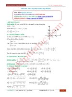 Oxy full hình học phẳng Oxy bí kíp thế lực