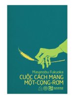 Ebook   fukuoka   Cuộc cách mạng một cọng rơm