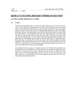 QUẢN LÝ & TỔ CHỨC SẢN XUẤT TRONG CN TÀU THUỶ